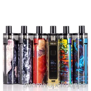 Vape Netistä Smok Rpm 80 Pod Mod Kit Musta Stabiloiva Puu