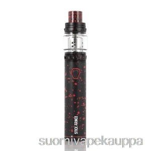 Vape Netistä Smok Stick Prince Kit – Kynätyylinen Tfv12 Prinssi Musta Punaisella Sprayllä