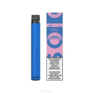 Vape Netistä – Solo kertakäyttöinen vape paradise -kokoelma X4V419 mustikka vadelma