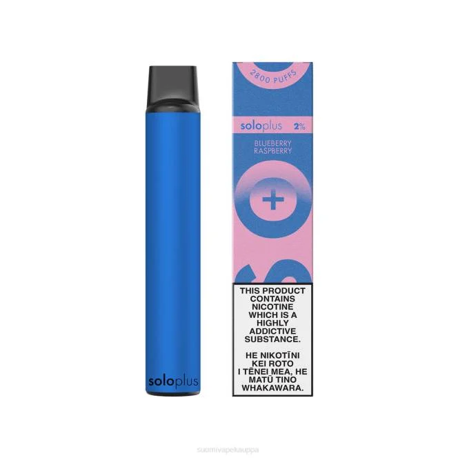 Vape Netistä – Solo Plus kertakäyttöinen vape paradise -kokoelma X4V439 mustikka vadelma
