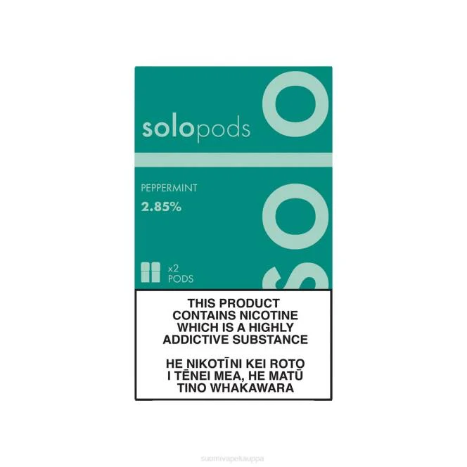 Vape Netistä – Solo vaihtokotelo 2 kpl X4V463 piparminttu