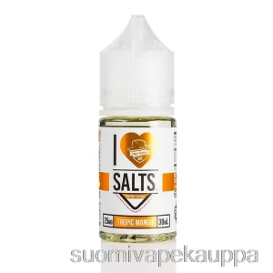 Vape Netistä Trooppinen Mango – Rakastan Suoloja – 30ml 25mg