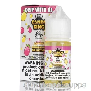 Vape Netistä Vaaleanpunainen Limonadi Vaahtokukkikokoelma – Candy King Suolalla – 30ml 35mg
