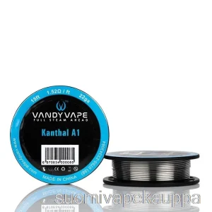 Vape Netistä Vandy Vape Erikoislankakelat Kanthal A1 – 22ga / 1.52ohm – 15ft