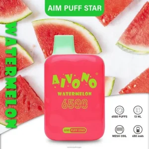 Vape Netistä – vesimeloni Aivono AIM PUFF STAR 6500 0B8L291