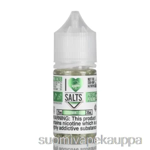 Vape Netistä Viherminttukumi – Rakastan Suoloja – 30ml 50mg