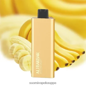 Vape Suomi – Alibarbar Pandora 7000 kertakäyttöinen vape banaanikuhina 4FZ665