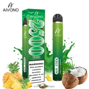 Vape Suomi – ananas kookos Aivono AIM STICK 2500 0B8L153