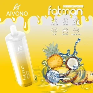 Vape Suomi – ananas kookos Aivono FATMAN 6800 0B8L29