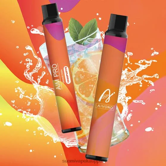 Vape Suomi – appelsiinilimsa Aivono AIM PRO 1500 0B8L165