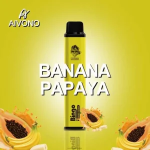 Vape Suomi – banaani papaija Aivono AIM BINGO 4000 0B8L137