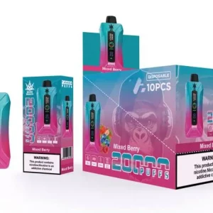 Vape Suomi – Bang Beach 20 000 puhallusta älykkään näytön vape TZ4V5 sekoitettu marja