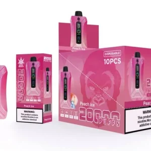 Vape Suomi – Bang Beach 20 000 puhallusta älykkään näytön vape TZ4V9 persikkajäätä