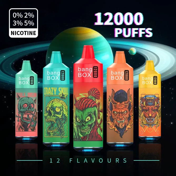 Vape Suomi – Bang Box 12000 puhallusta rgb valo TZ4V37 kertakäyttöinen
