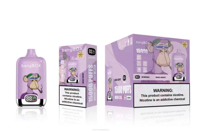 Vape Suomi – Bang Box 15 000 suihketta TZ4V41 sekoitettu marja