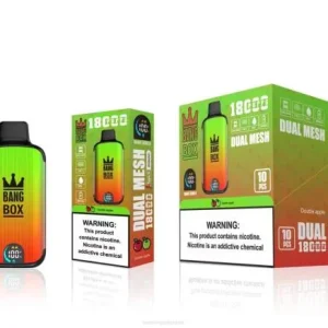 Vape Suomi – Bang Box 18 000 suihketta TZ4V93 kaksinkertainen omena