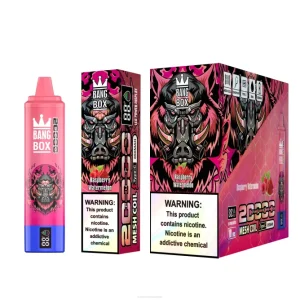 Vape Suomi – Bang Box 20 000 puhalluksen älynäyttö TZ4V53 vadelma vesimeloni