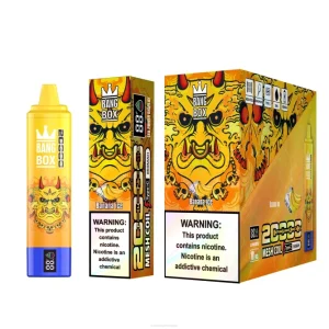 Vape Suomi – Bang Box 20 000 puhalluksen älynäyttö TZ4V57 banaani jää