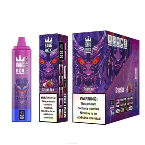 Vape Suomi – Bang Box 20 000 puhalluksen älynäyttö TZ4V61 rypäleen jäätä