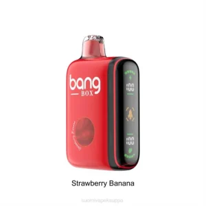 Vape Suomi – Bang Box 9000-18000 puhalluksen älykäs tehonäyttö TZ4V25 mansikka banaani