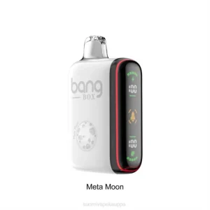Vape Suomi – Bang Box 9000-18000 puhalluksen älykäs tehonäyttö TZ4V33 meta kuu