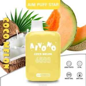 Vape Suomi – cocomelon Aivono AIM PUFF STAR 6500 0B8L297