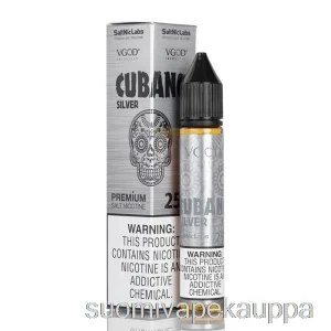 Vape Suomi Cubano Hopea – Vgod Saltnic – 30ml 25mg