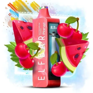 Vape Suomi – Elf Bar Planet 25 000 vesimeloni kirsikka 424021