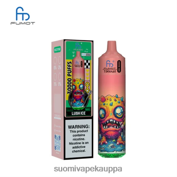 Vape Suomi – Fumot Tornado 30k musiikkia rehevä jää X0RZ617