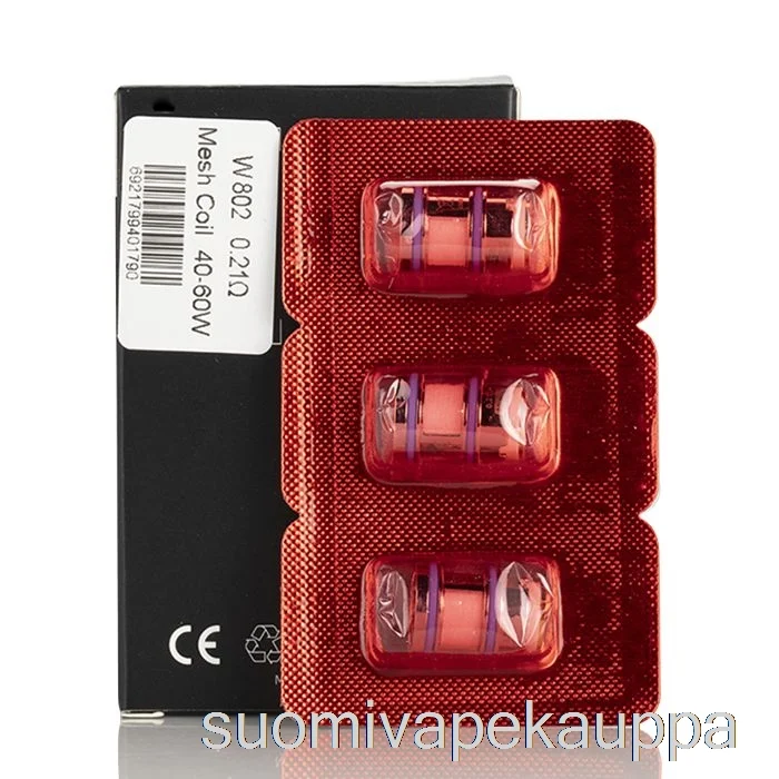 Vape Suomi Hellvape X Wirice Launcher W8 Vaihtokelat 0,21 Ohm W802 Mesh Kelat
