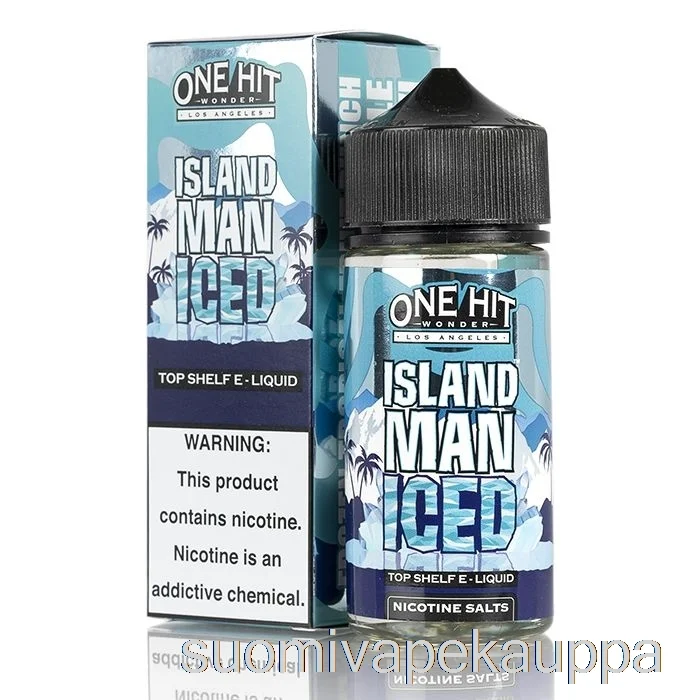 Vape Suomi Island Man Iced – One Hit Wonder E-neste – 100ml 3mg