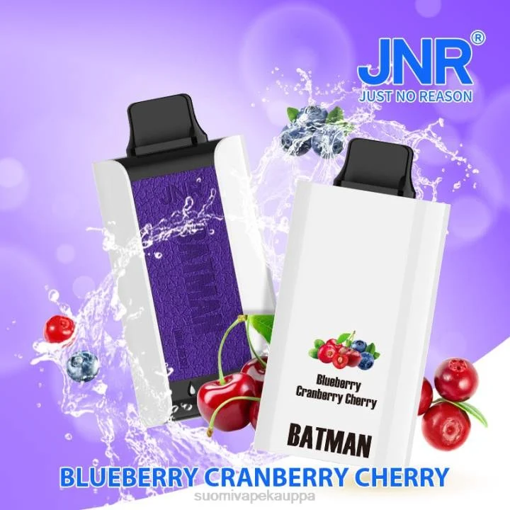 Vape Suomi – JNR BATMAN 11 000 mustikka karpalo kirsikka 80PR17