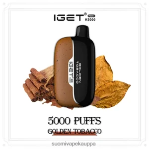 Vape Suomi – kultainen tupakka IGET Moon k5000 4422801