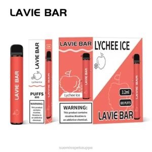 Vape Suomi – litsi jää 8D4V313 LAVIE BAR 800 puhallusta