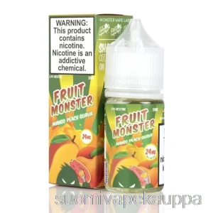 Vape Suomi Mango Persikka Guava – Hedelmä Hirviösuolat – 30ml 24mg