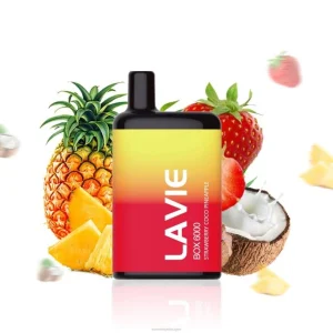 Vape Suomi – mansikka coco ananas 8D4V205 LAVIE BOX 6000 suihketta