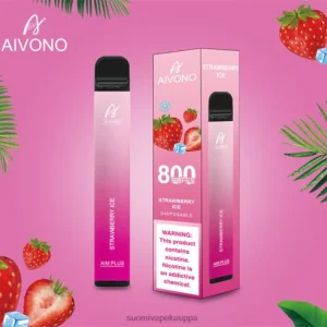 Vape Suomi – mansikka jäätä Aivono AIM PLUS 800 0B8L193