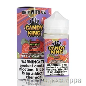 Vape Suomi Mansikka Vesimeloni Vaahto – Candy King – 100ml 3mg
