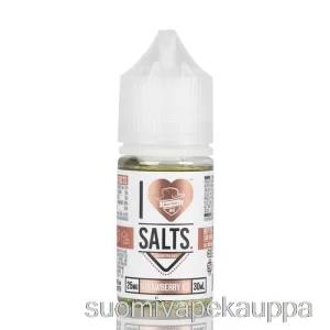 Vape Suomi Mansikkajää – Rakastan Suoloja – 30ml 50mg