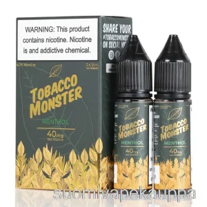 Vape Suomi Mentoli – Tupakkahirviösuolat – 30ml 48mg