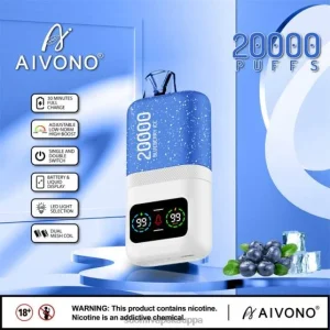 Vape Suomi – mustikka jäätä Aivono AIM magic 20 000 0B8L73