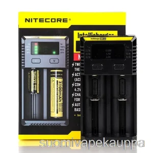 Vape Suomi Nitecore I2 Akkulaturi (2-paikkainen)