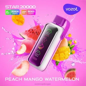 Vape Suomi – persikka mango vesimeloni VOZOL STAR 20 000 Z006D16