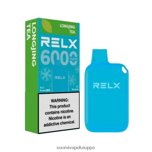 Vape Suomi – RELX Crush Pocket 6000 jäätä longjing teetä T062N29