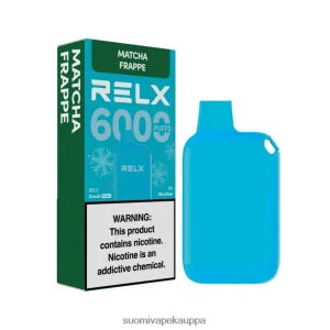 Vape Suomi – RELX Crush Pocket 6000 jäätä matcha frappe T062N217