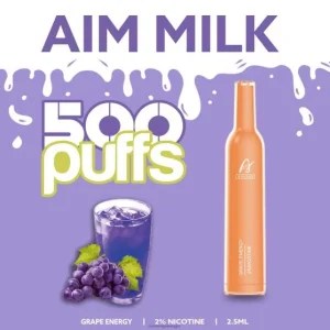 Vape Suomi – rypäleen energiaa Aivono AIM MILK 500 0B8L265