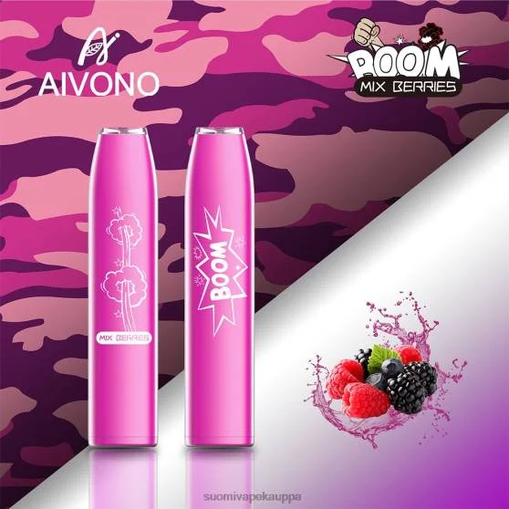 Vape Suomi – sekoitettuja marjoja Aivono AIM BOOM 600 0B8L361