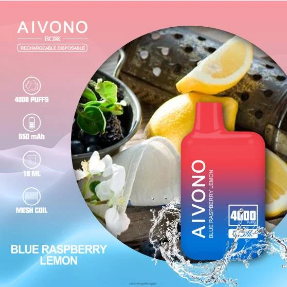 Vape Suomi – sininen vadelma sitruuna Aivono AIM BOXX 4000 0B8L217