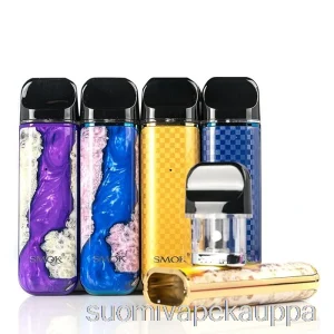 Vape Suomi Smok Novo 2 25w Pod System Tiffany Blue Hiilikuitu
