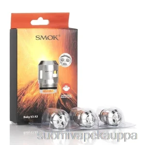 Vape Suomi Smok Tfv8 Baby V2 Vaihtokelat 0.15ohm Baby V2 A3 Kolmoiskelat (ss)